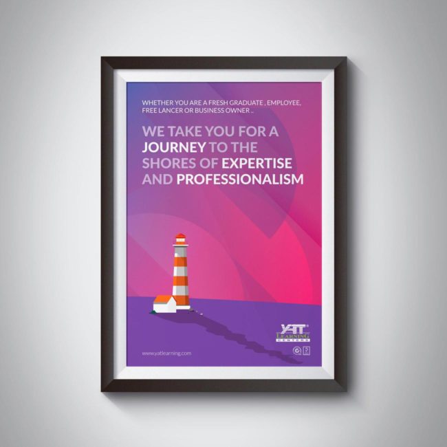YAT LEARNING CENTER – SPECIALIZATIONS POSTERS-Tact Studios