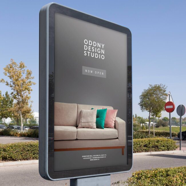 DOWNTOWN MALL AD SIGNAGES - ODDNY DESIGN STUDIO-Tact Studios