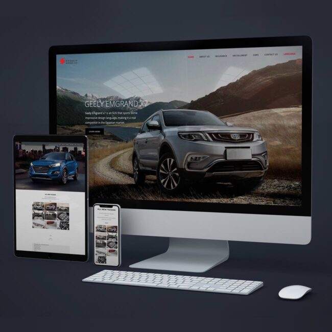 SHEREEN CAR WEBSITE-Tact Studios