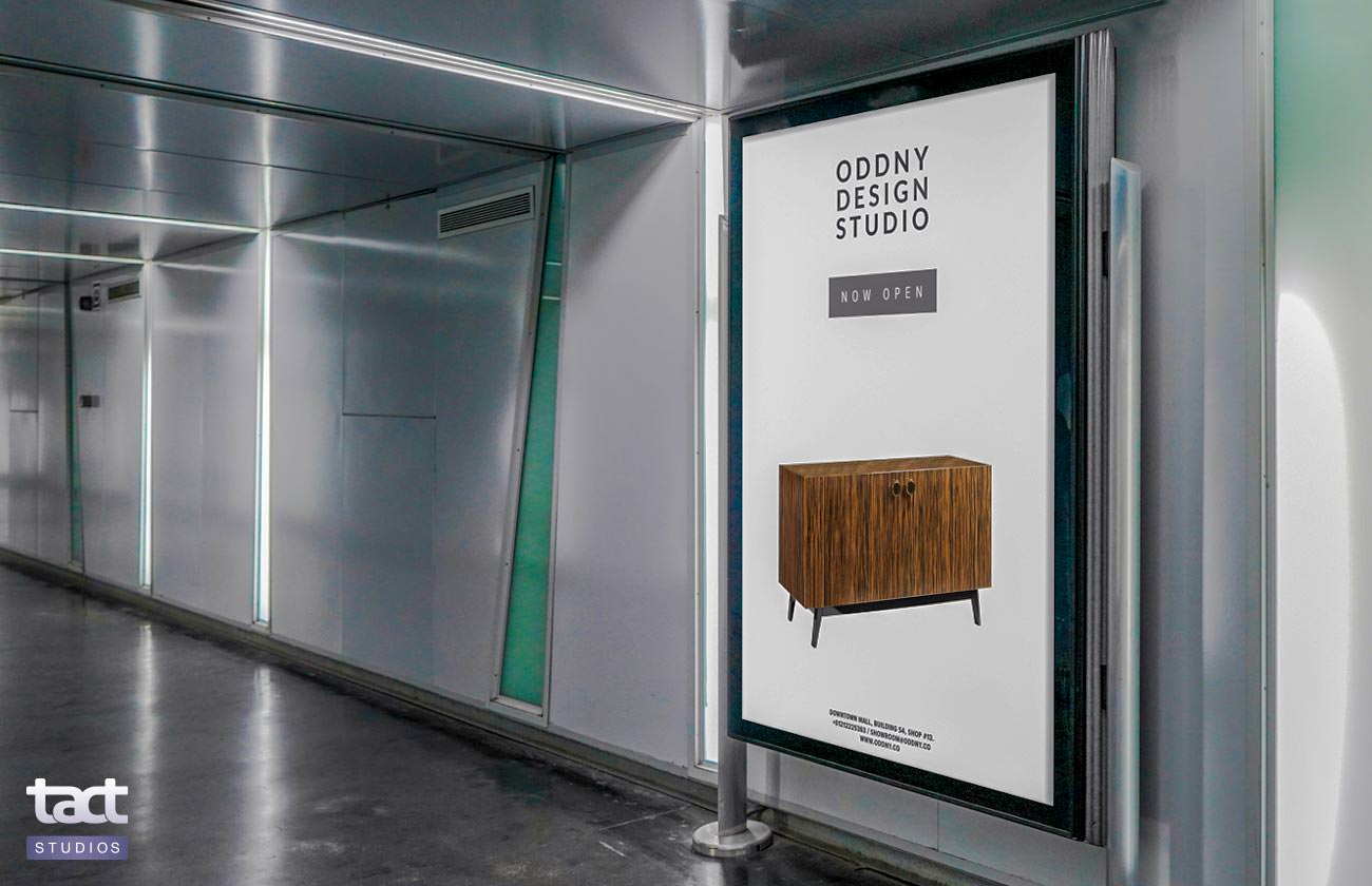 DOWNTOWN MALL AD SIGNAGES - ODDNY DESIGN STUDIO-Tact Studios