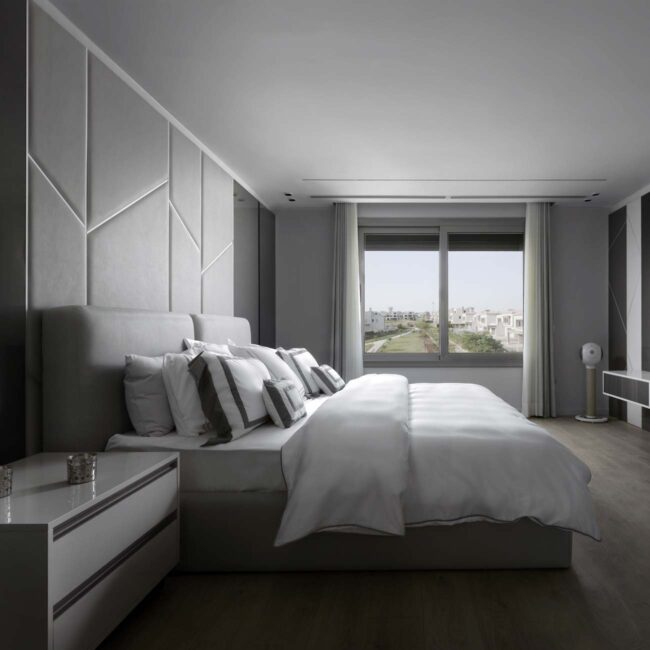 BEDROOM CONCEPTS – Malek luxuries home linens -Tact Studios