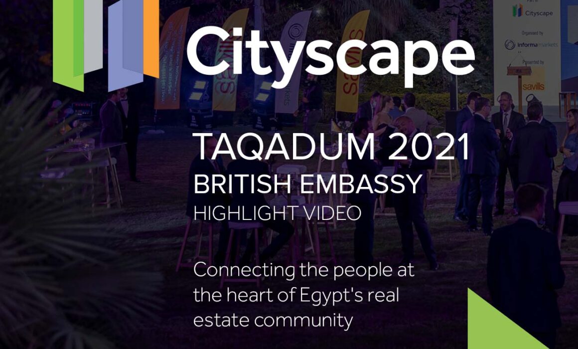 CityScape Egypt 2021 - Taqadum - British Embassy event - highlight video
