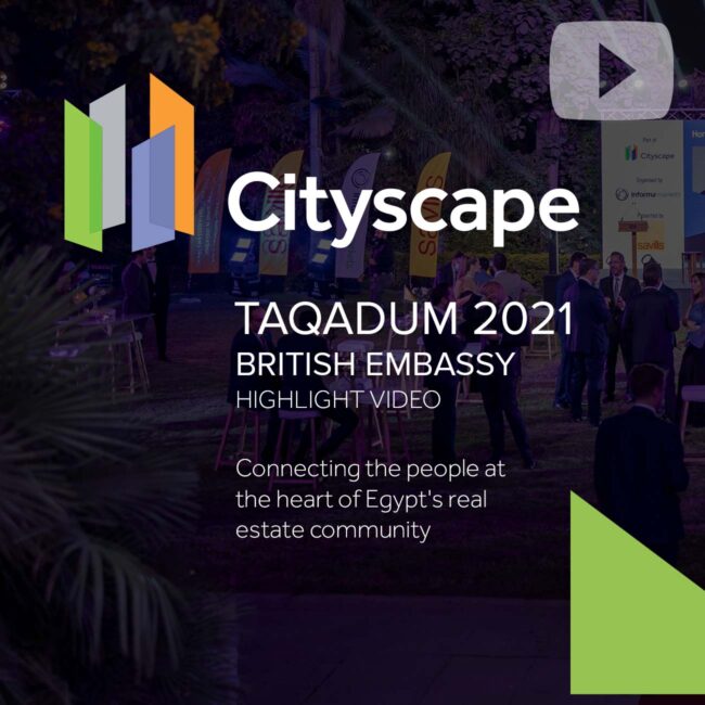 CityScape Egypt 2021 - Taqadum - British Embassy event - highlight video